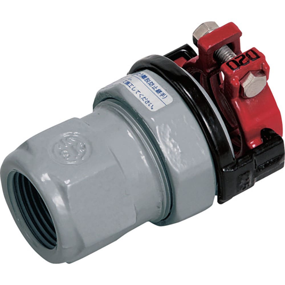 ＳＫカワニシ　内外面被覆鋼管用継手　ＳＫＸめねじ付ソケット　Ｄ４０　ＳＫＸ－ＭＳ－Ｄ４０＿