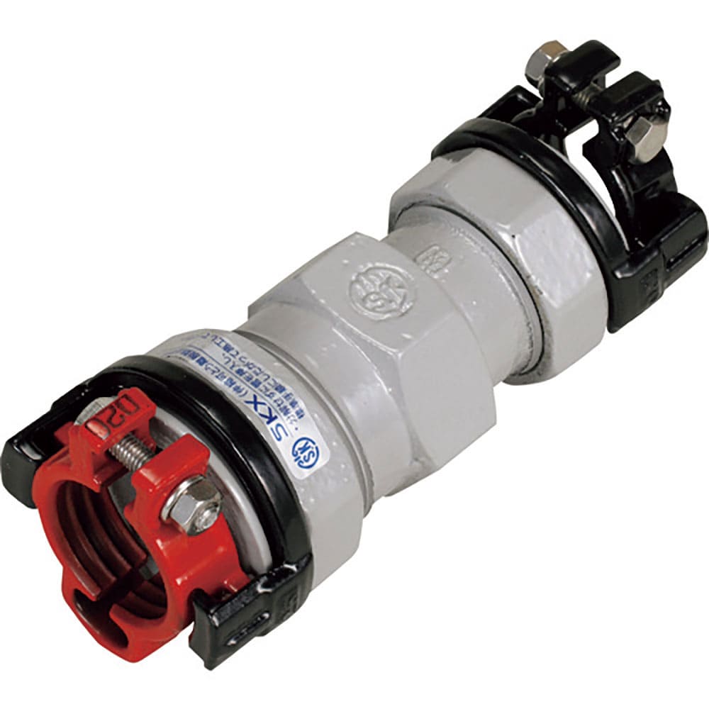 ＳＫカワニシ　内外面被覆鋼管用継手×鋼管用異種管継手　ＳＫＸソケット　ＳＫＸ－Ｓ－Ｄ３２Ｘ３２＿