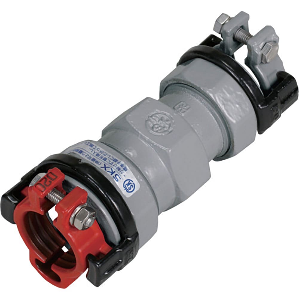 ＳＫカワニシ　内外面被覆鋼管×ポリエチレン管用異種管継手　ＳＫＸソケット　Ｄ４０×Ｐ４０　ＳＫＸ－＿