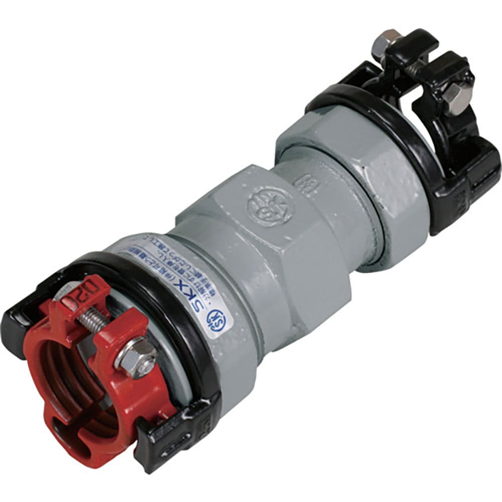 ＳＫカワニシ　内外面被覆鋼管×鋼管用異種管継手　ＳＫＸソケット　Ｄ５０×５０　ＳＫＸ－Ｓ－Ｄ５０Ｘ＿