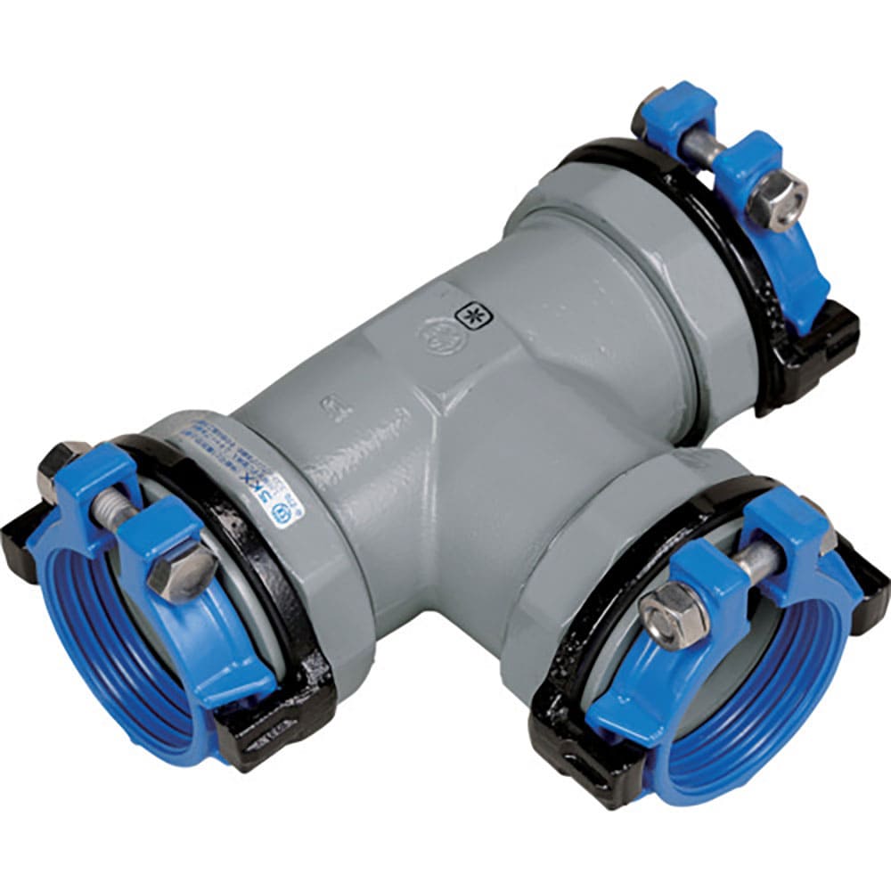 ＳＫカワニシ　高密度ポリエチレン管用継手　ＳＫＸナット付チーズ　ＩＳＯ－Ｐ５０×ＩＳＯ－Ｐ５０　Ｓ＿