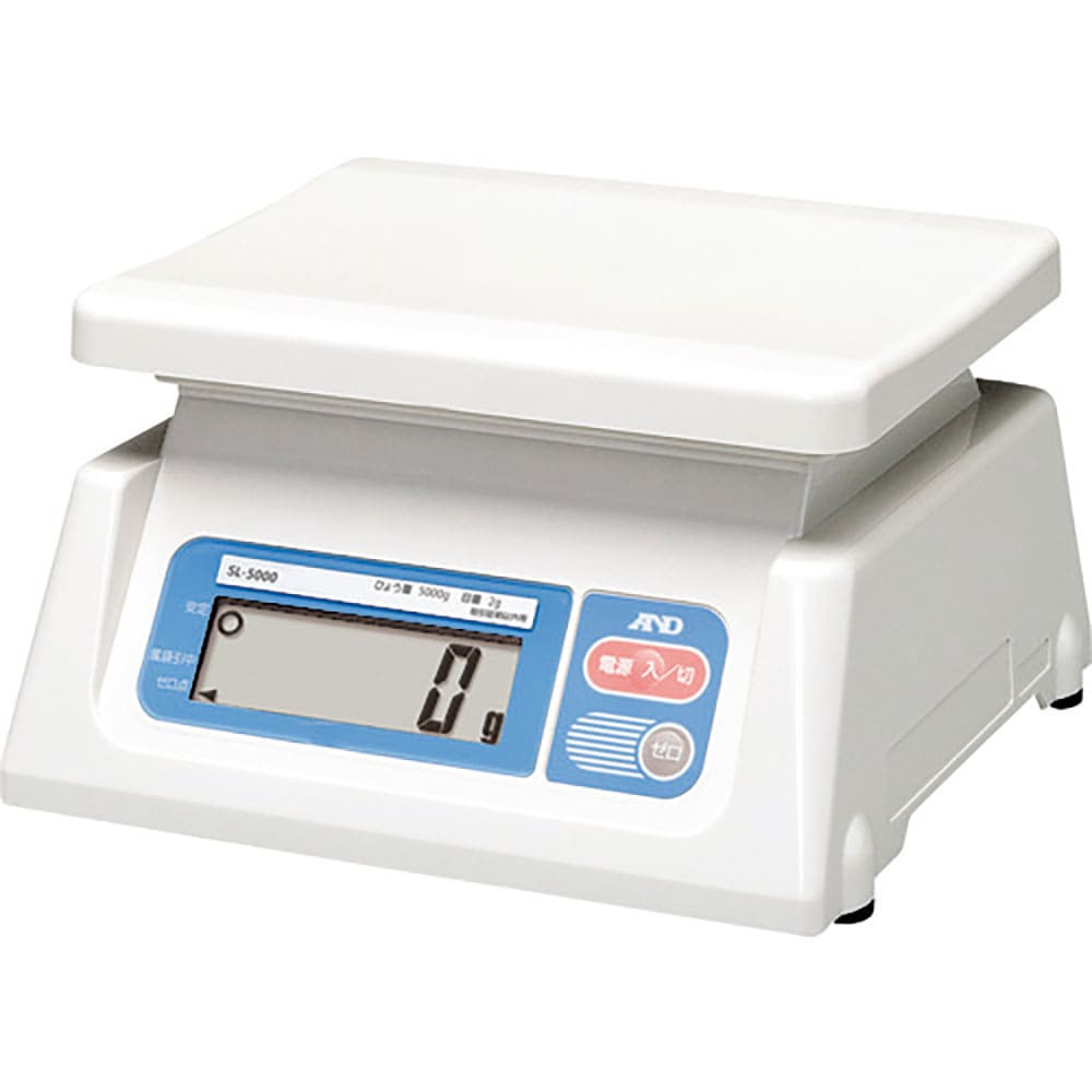 Ａ＆Ｄ　デジタルはかり　２ｇ／５０００ｇ　ＳＬ－５０００　（５ＫＧ）＿
