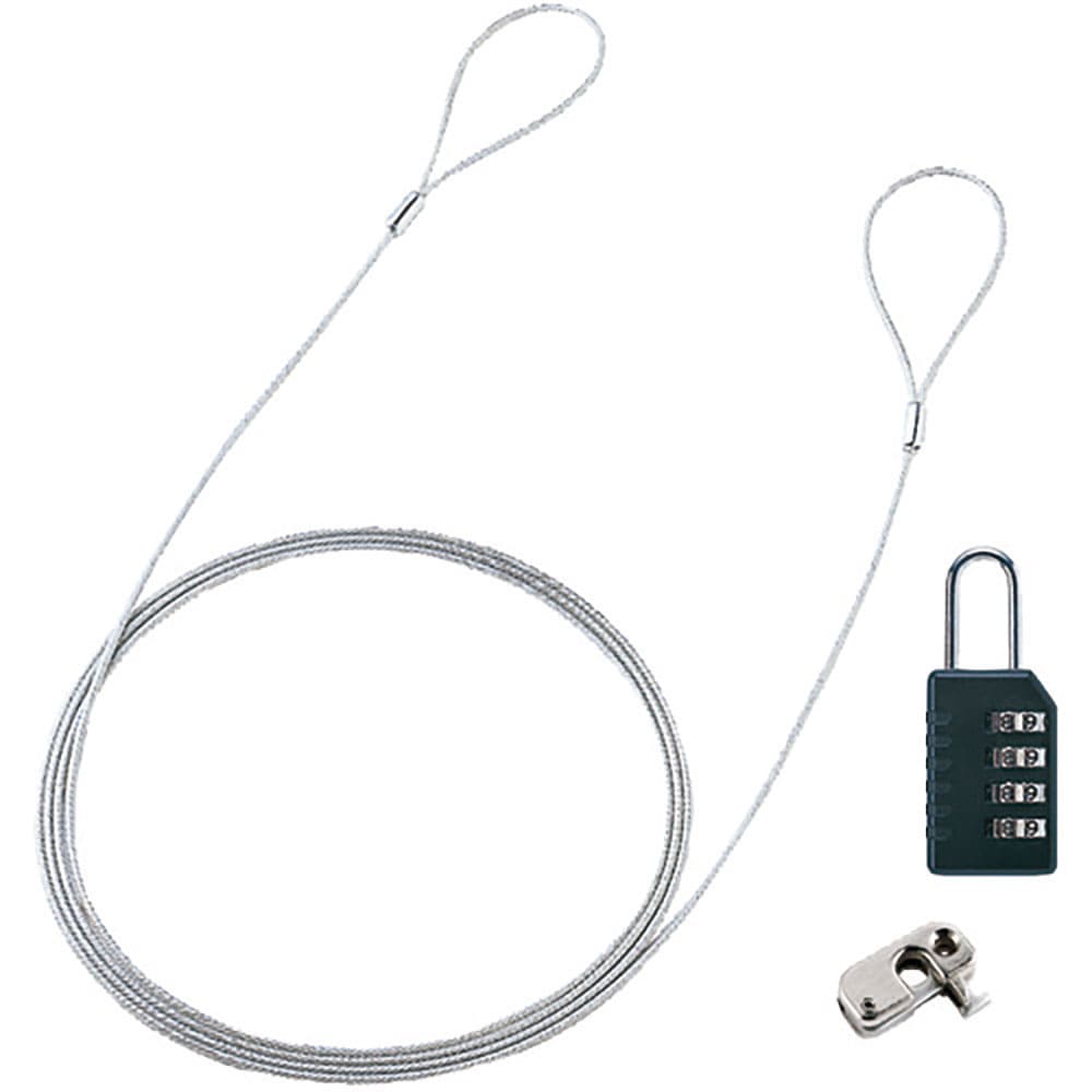 ＳＡＮＷＡ　パソコンセキュリティワイヤーロック（ダイヤル錠タイプ）　ＳＬ－５８＿