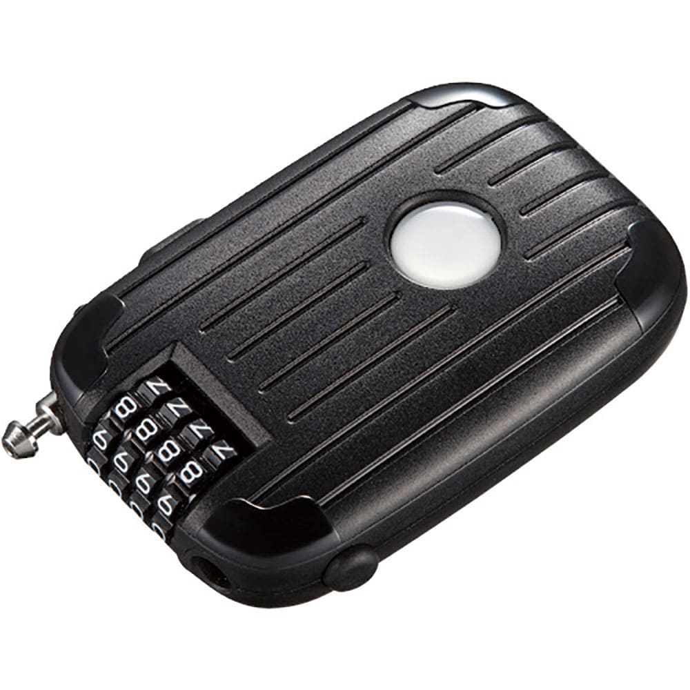 ＳＡＮＷＡ　ｅセキュリティ（ワイヤーリール式ダイヤル錠）　ＳＬＥ－１１ＬＮ＿