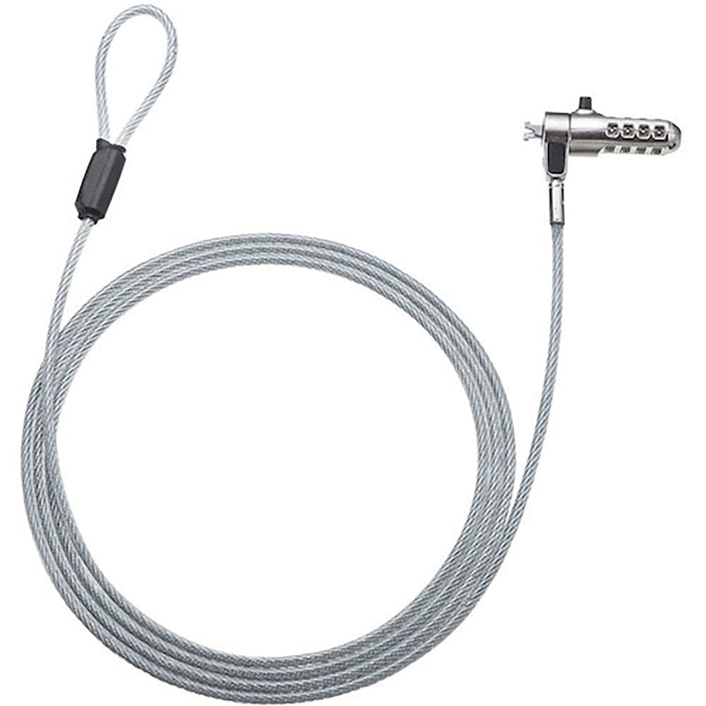 ＳＡＮＷＡ　ｎａｎｏスロット対応セキュリティワイヤー・ダイヤル錠　ＳＬＥ－４０Ｓ＿