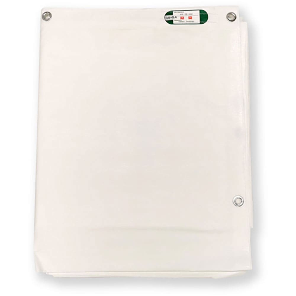 萩原　ターピー　スーパーライト防炎シート　ホワイト　３．６ｍ×５．４ｍ　ＳＰＬ３６５４＿