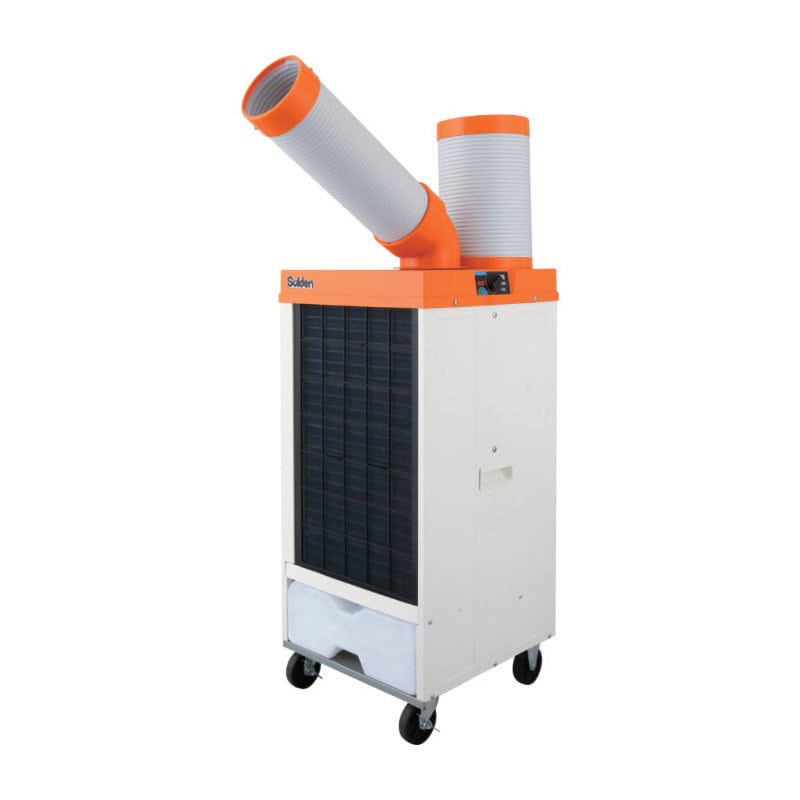 Ｓｕｉｄｅｎ　スポットエアコン【環境型】１口　首振りあり　単相１００Ｖ　ＳＳ－２５ＤＬ－１Ｔ＿