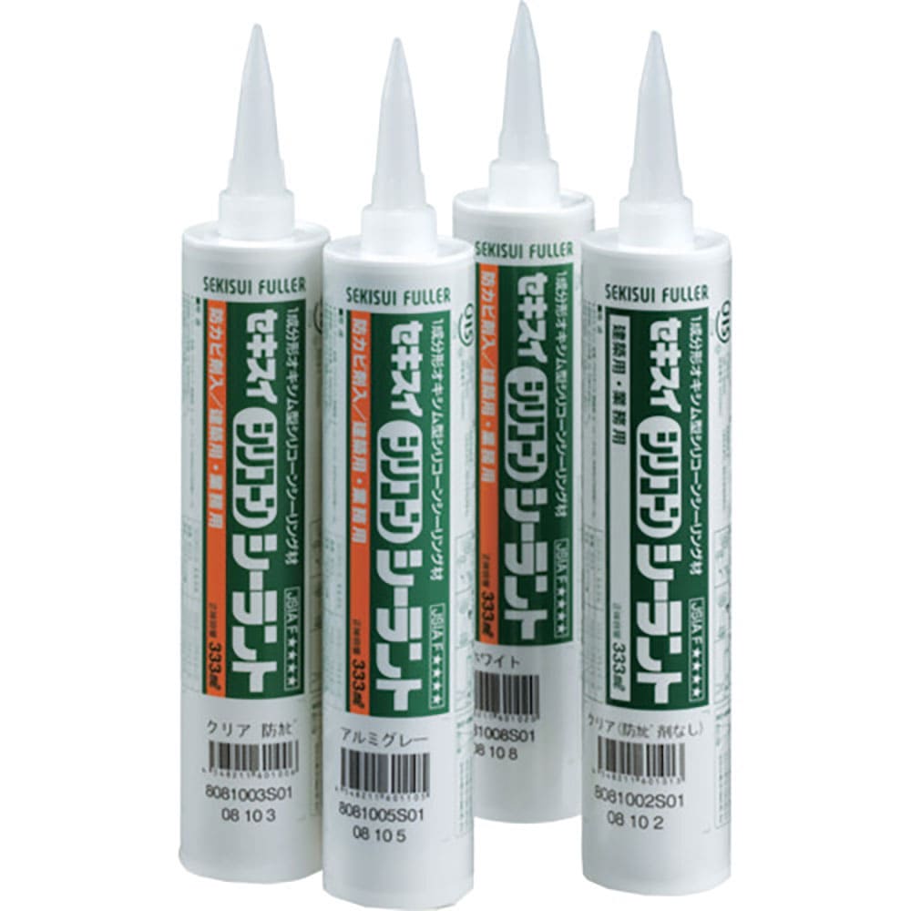 積水　セキスイシリコーンシーラント　アルミグレー　３３３ｍｌ　ＳＳＢＡＧ－３３３＿