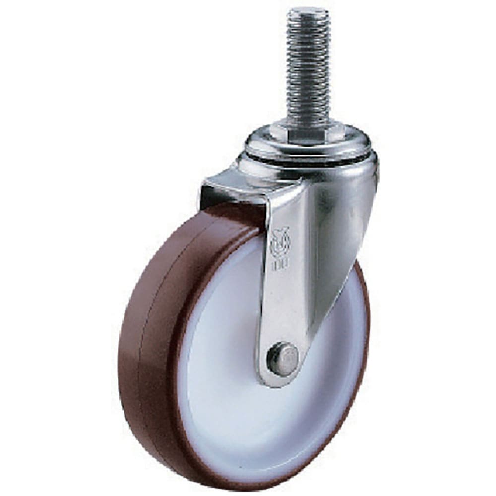 ユーエイ　ねじ込み式　自在　キャスター　ウレタン　車輪径１００ｍｍ　　Ｓタイプ　ＳＴ型　ネジ寸法Ｍ＿