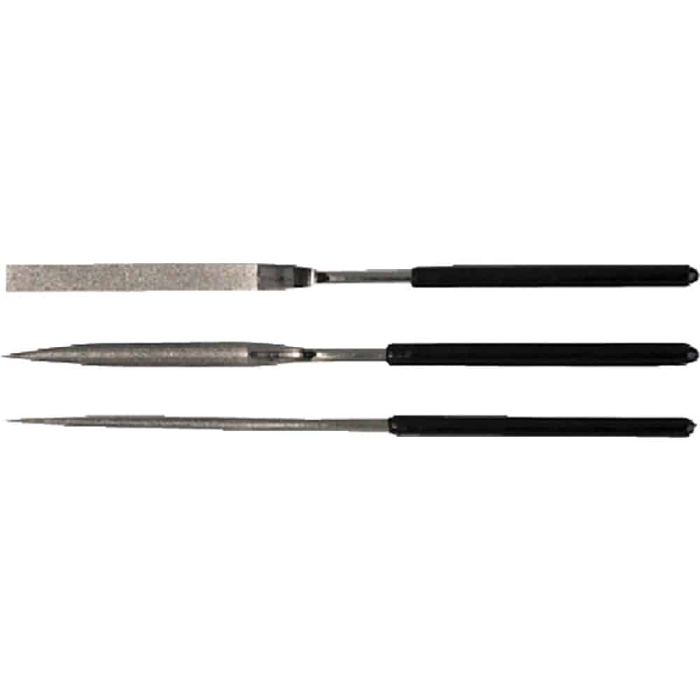 ツボサン　ダイヤモンドヤスリ　３種セット　ＢＰ入り　ＳＴ－１２　　（３シュ１４０ＭＭ）＿