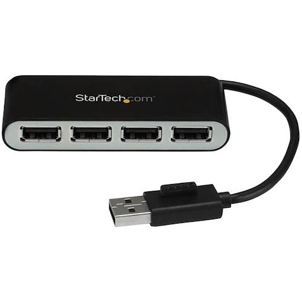 ＳｔａｒＴｅｃｈ　ＵＳＢハブ／ＵＳＢ　２．０／ＵＳＢ－Ａ　－　４ｘ　ＵＳＢ－Ａ／ＬＡＮ／バスパワー＿