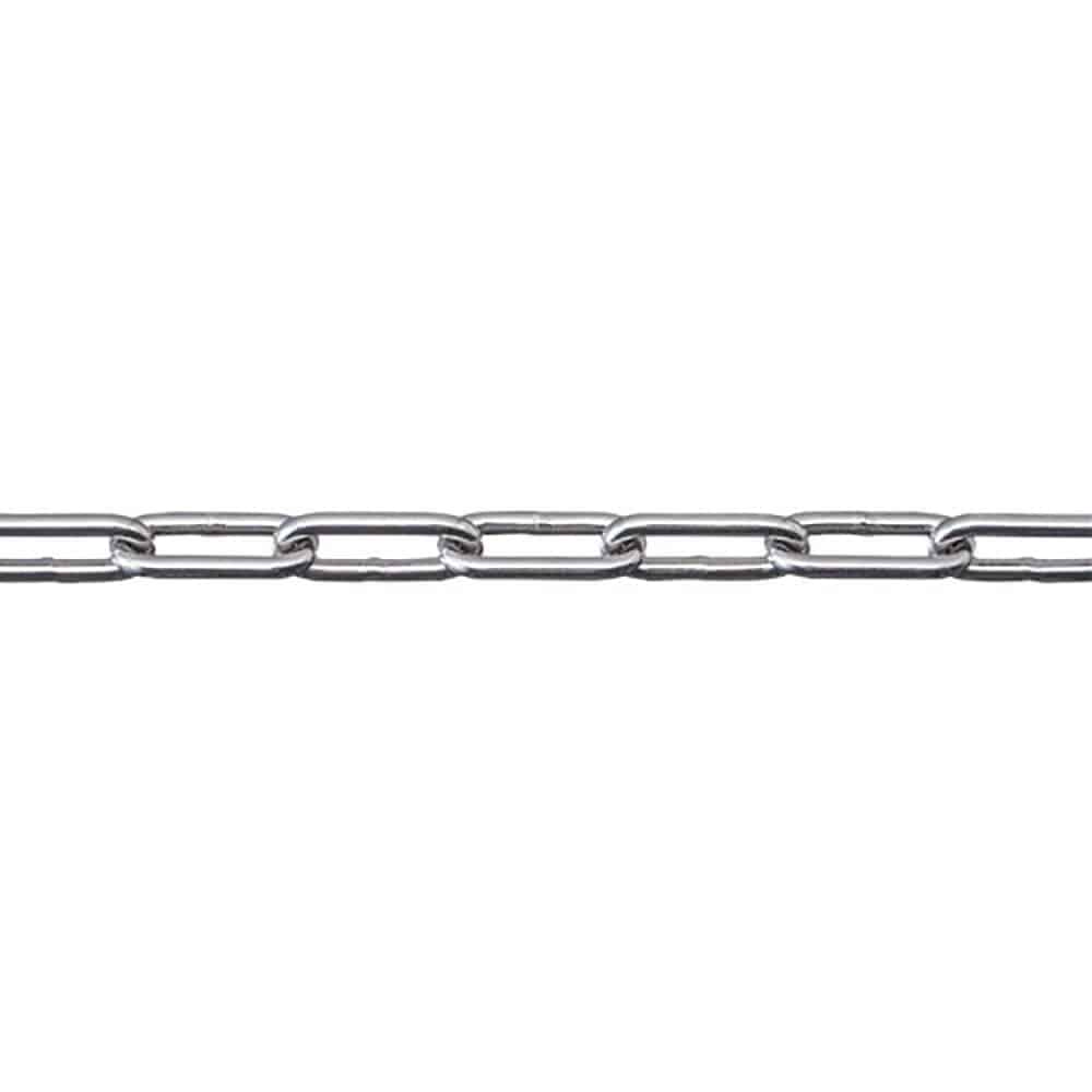 ニッサチェイン　ステンレスヘビーリンクチェイン　４ΦＸ３４Ｘ１４．５　３０ｍ　ＳＷ－１０４０＿