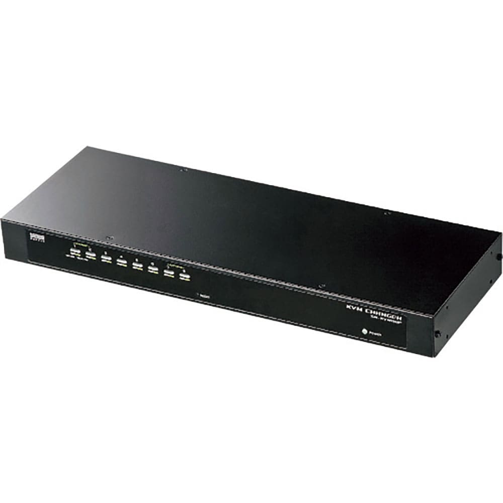 ＳＡＮＷＡ　ＰＳ／２・ＵＳＢ両対応パソコン自動切替器（８：１）　ＳＷ－ＫＶＭ８ＵＰ＿