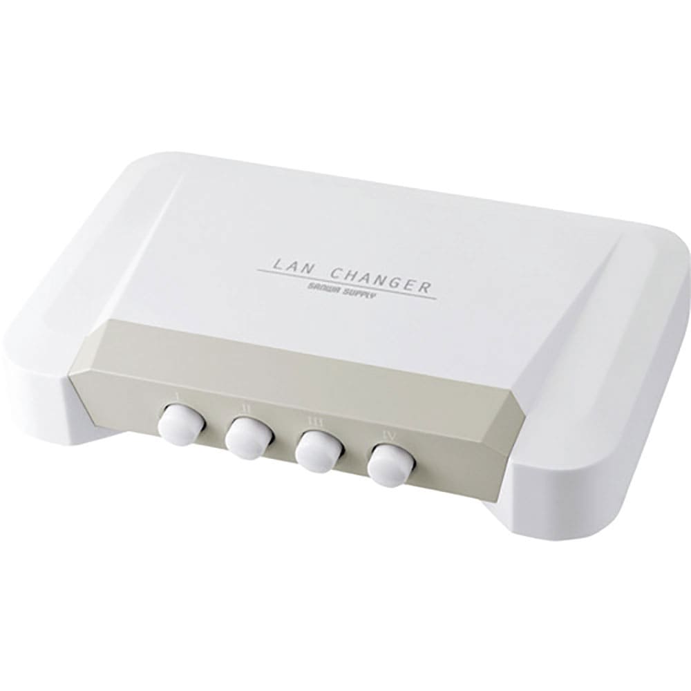 ＳＡＮＷＡ　ＬＡＮ切替器（４回路）　ＳＷ－ＬＡＮ４１＿