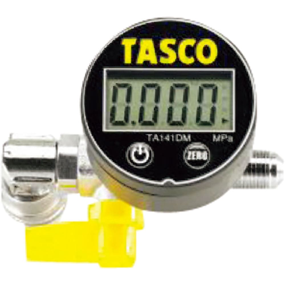 タスコ　デジタルミニ真空ゲージキット（１／４″×５／１６″接続）　ＴＡ１４２ＲＤ＿