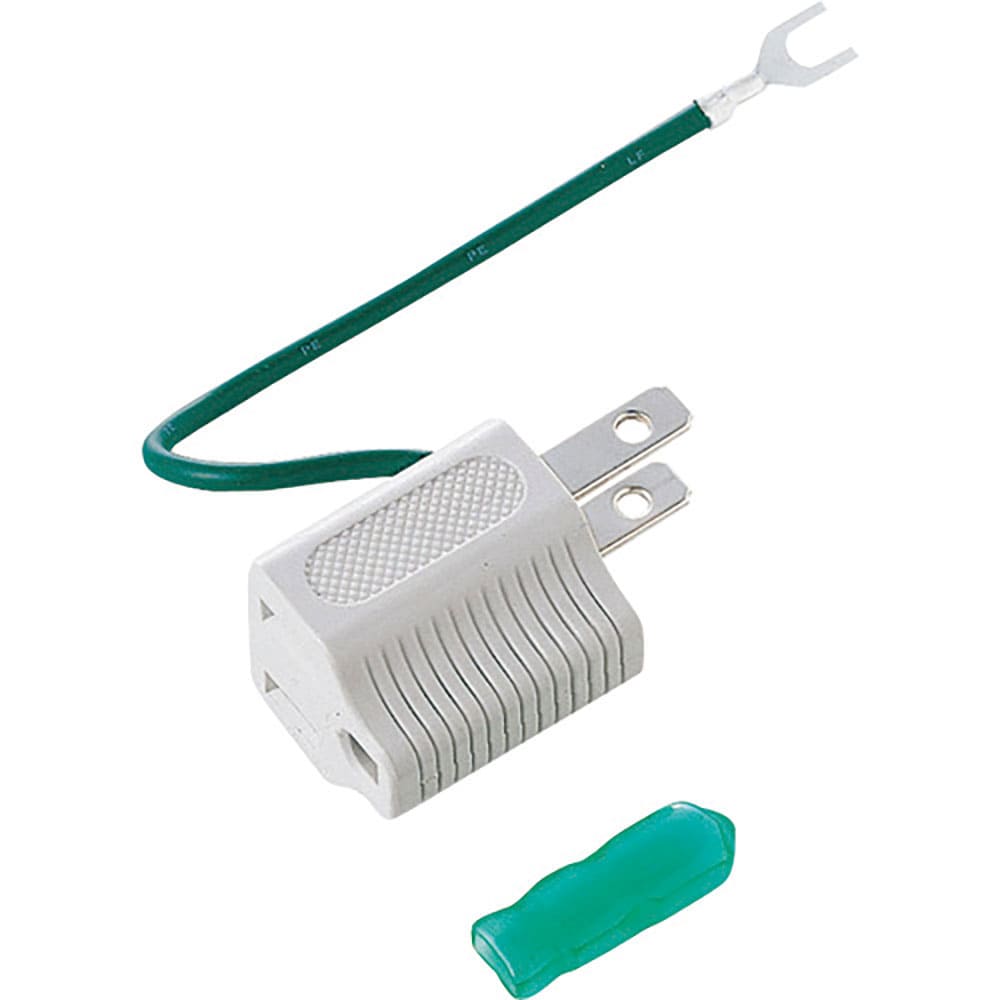 ＳＡＮＷＡ　３Ｐ→２Ｐ変換アダプタ（グレー）　ＴＡＰ－ＡＤ１ＧＹＮ＿