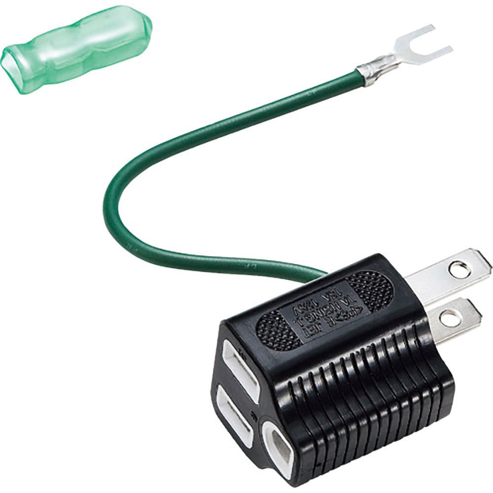 ＳＡＮＷＡ　３Ｐ→２Ｐ変換アダプタ　ＴＡＰ－ＡＤ８ＢＫ＿