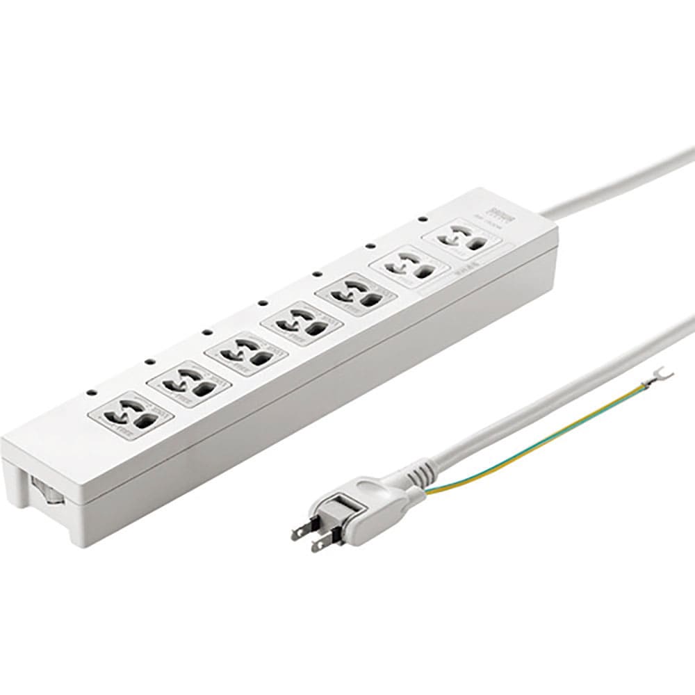 ＳＡＮＷＡ　電源タップ　ＴＡＰ－Ｆ３７－５ＣＬＫ＿