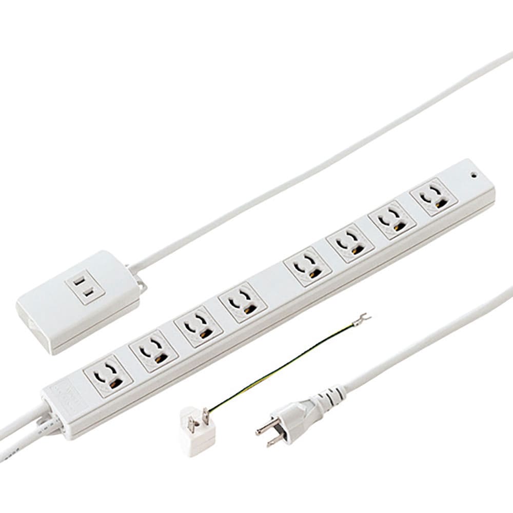 ＳＡＮＷＡ　抜け止めタップ（手元集中スイッチ付き）　ＴＡＰ－ＭＧ３８１２Ｎ＿