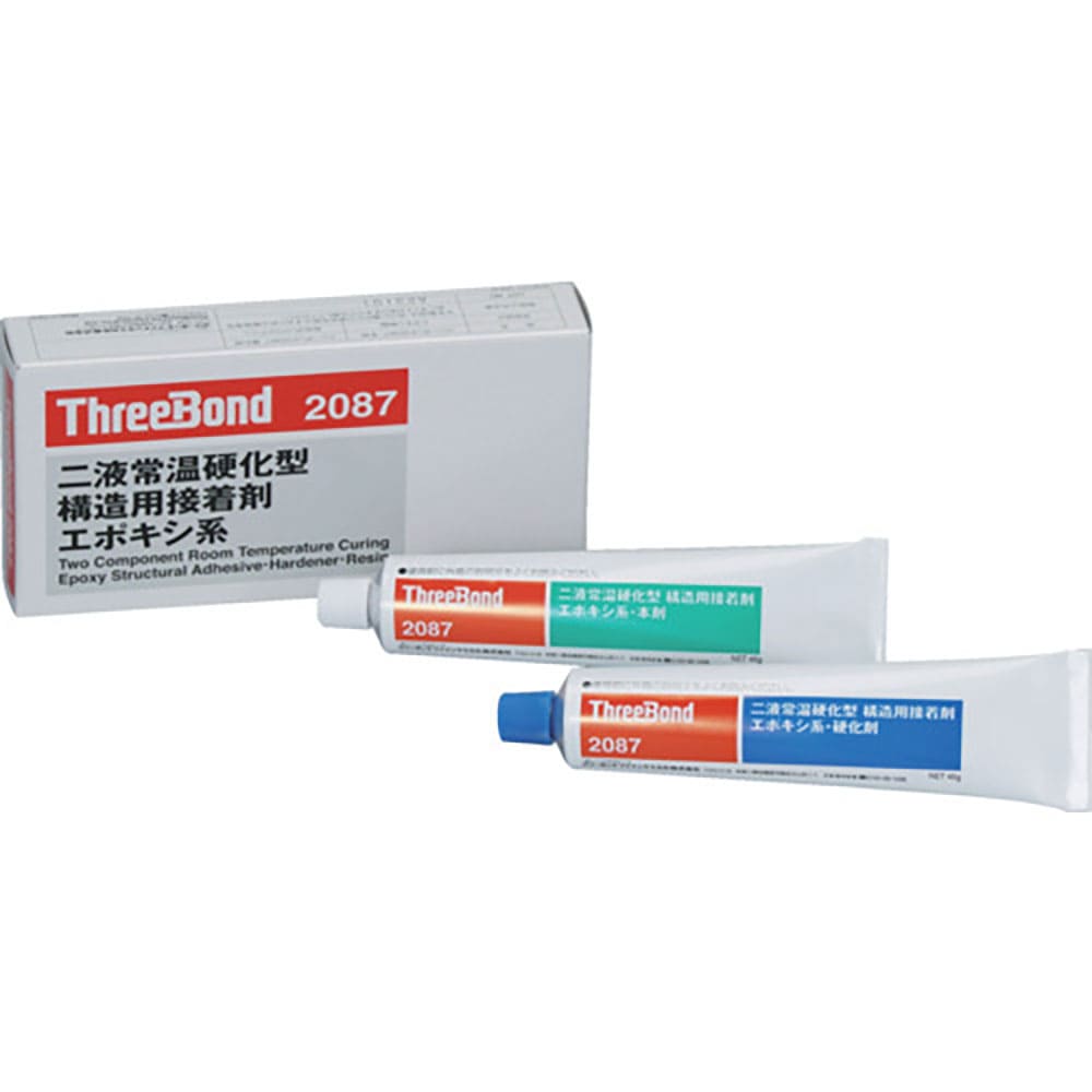 ＴＨＲＥＥＢＯＮＤ　エポキシ樹脂　接着剤　ＴＢ２０８７　本剤＋硬化剤セット　９０ｇ　　構造用接着タ＿