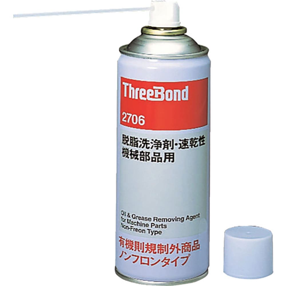 ＴＨＲＥＥＢＯＮＤ　脱脂洗浄剤　速乾性　機械部品用　ＴＢ２７０６　４２０ｍｌ　透明（２７０６ＡＧ）＿