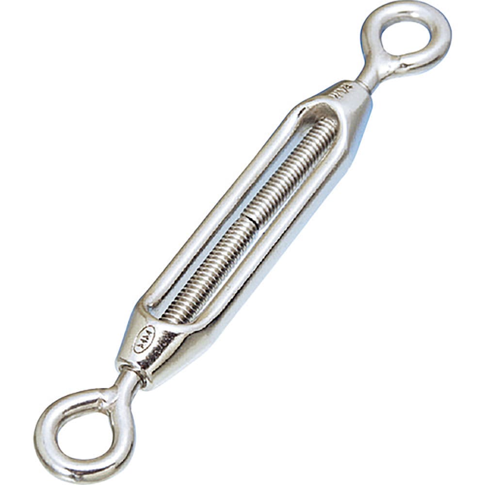 水本　ステンレス　枠式ターンバックル（アイ＆アイ）　捻子径Ｍ４　ＴＢ－４ＥＭ＿