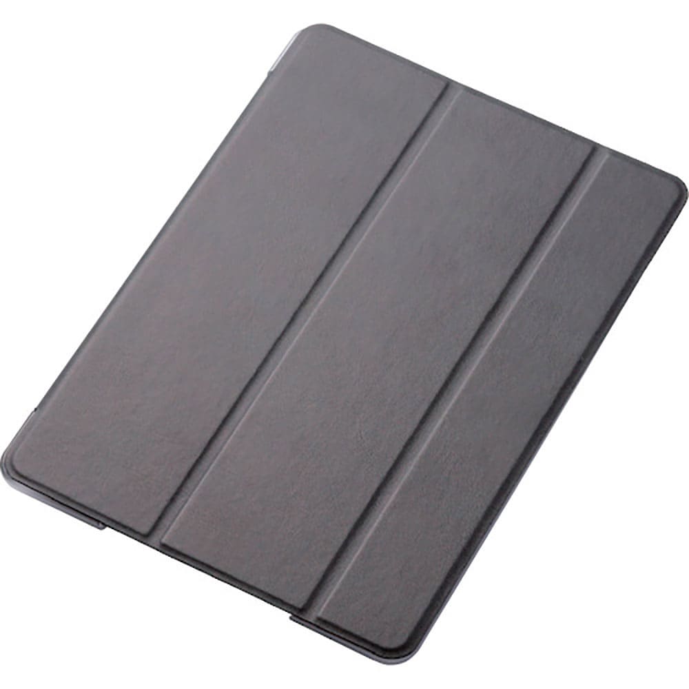 ＥＬＥＣＯＭ　ｉＰａｄ　２０１８　９．７インチ／フラップカバー／背面クリア／ソフトレザーフラップ／＿