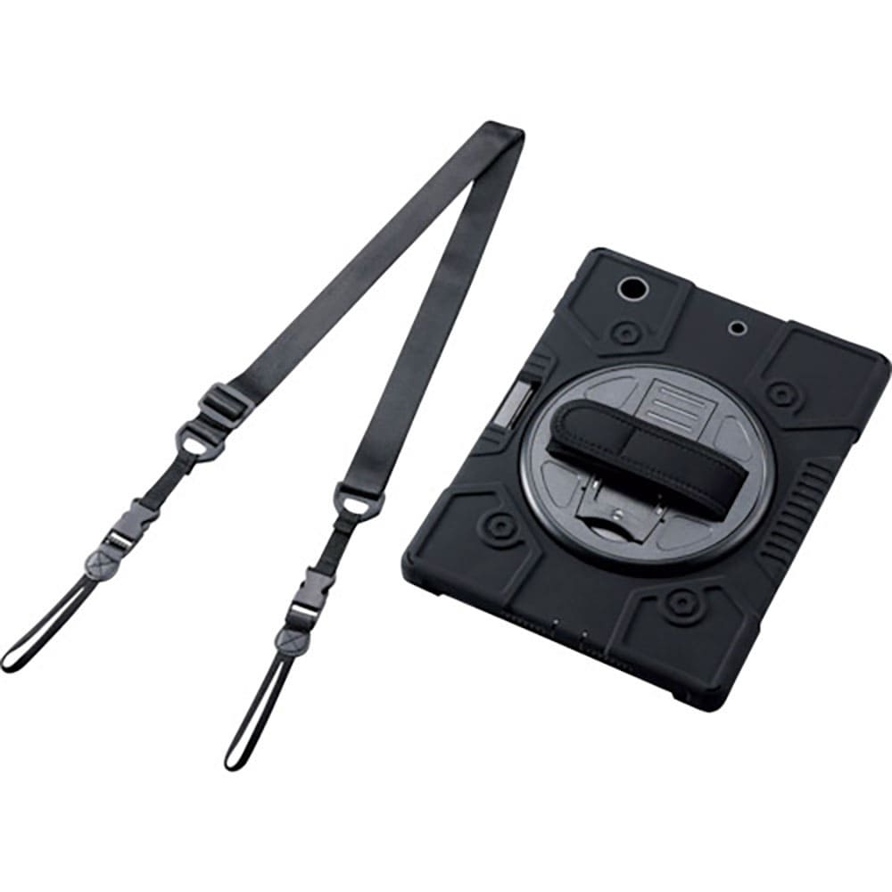 ＥＬＥＣＯＭ　ｉＰａｄ　１０．２　２０１９用フルプロテクトケース　ショルダーベルト付　スタンド付　＿