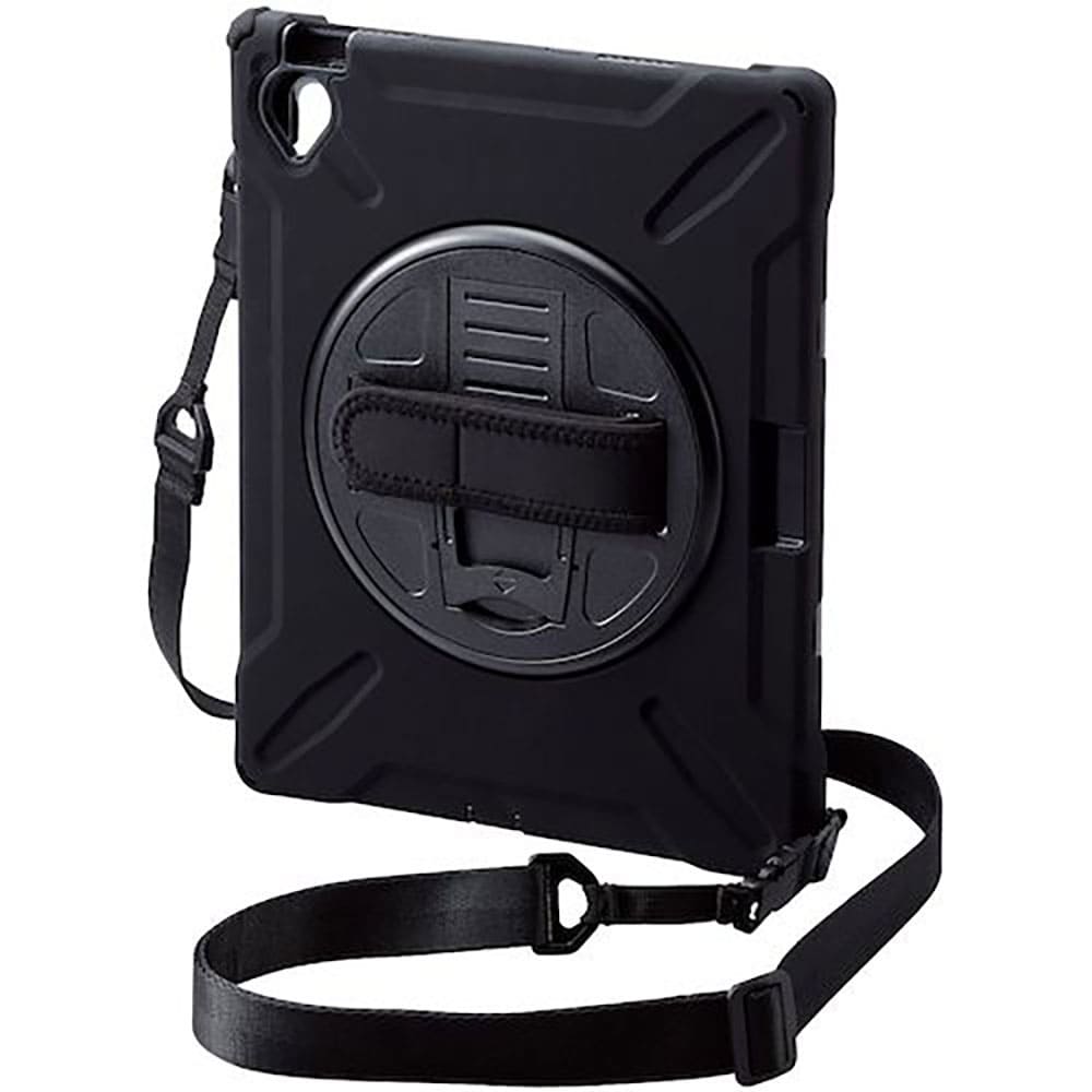 ＥＬＥＣＯＭ　ｉＰａｄ１０．９　第１０世代用フルプロテクトケース　ショルダーベルト付　スタンド付　＿