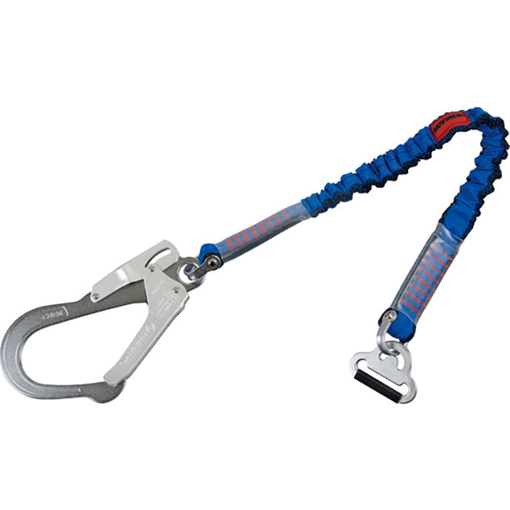 ＴＳＵＹＯＲＯＮ　胴ベルト型墜落制止用器具用補助ロープ　伸縮式ノビロン（ＢＬ）連結環ＦＬ－５１・フ＿