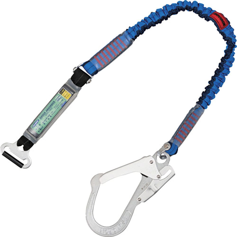 ＴＳＵＹＯＲＯＮ　胴ベルト型墜落制止用器具用副ランヤード（伸縮タイプ）ノビロン（ＢＬ）ショックアブ＿