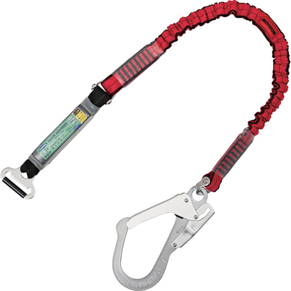 ＴＳＵＹＯＲＯＮ　胴ベルト型墜落制止用器具用副ランヤード（伸縮タイプ）ノビロン（ＲＥ）ショックアブ＿