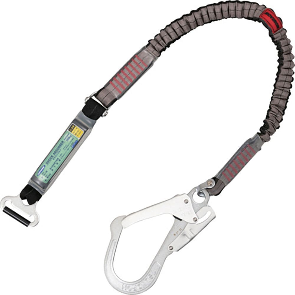ＴＳＵＹＯＲＯＮ　胴ベルト型墜落制止用器具用副ランヤード（伸縮タイプ）ノビロン（ＳＬ）ショックアブ＿