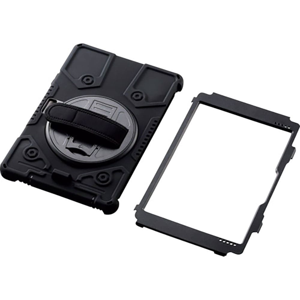 ＥＬＥＣＯＭ　Ｓｕｒｆａｃｅ　Ｇｏ２用フルプロテクトケース　ショルダーベルト付　スタンド付　ブラッ＿