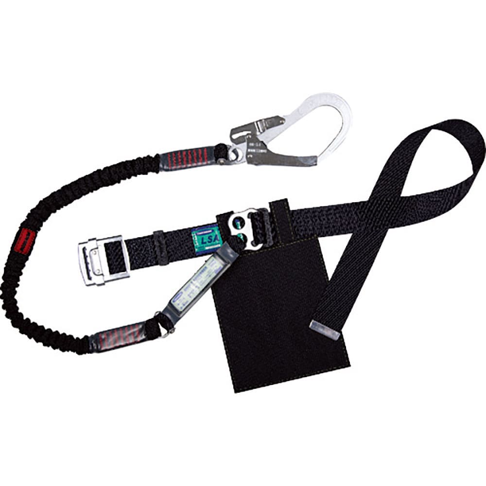 ＴＳＵＹＯＲＯＮ　胴ベルト型墜落制止用器具（伸縮タイプ）ノビロン（ＢＫ）　黒　Ｌサイズ　ベルト幅５＿