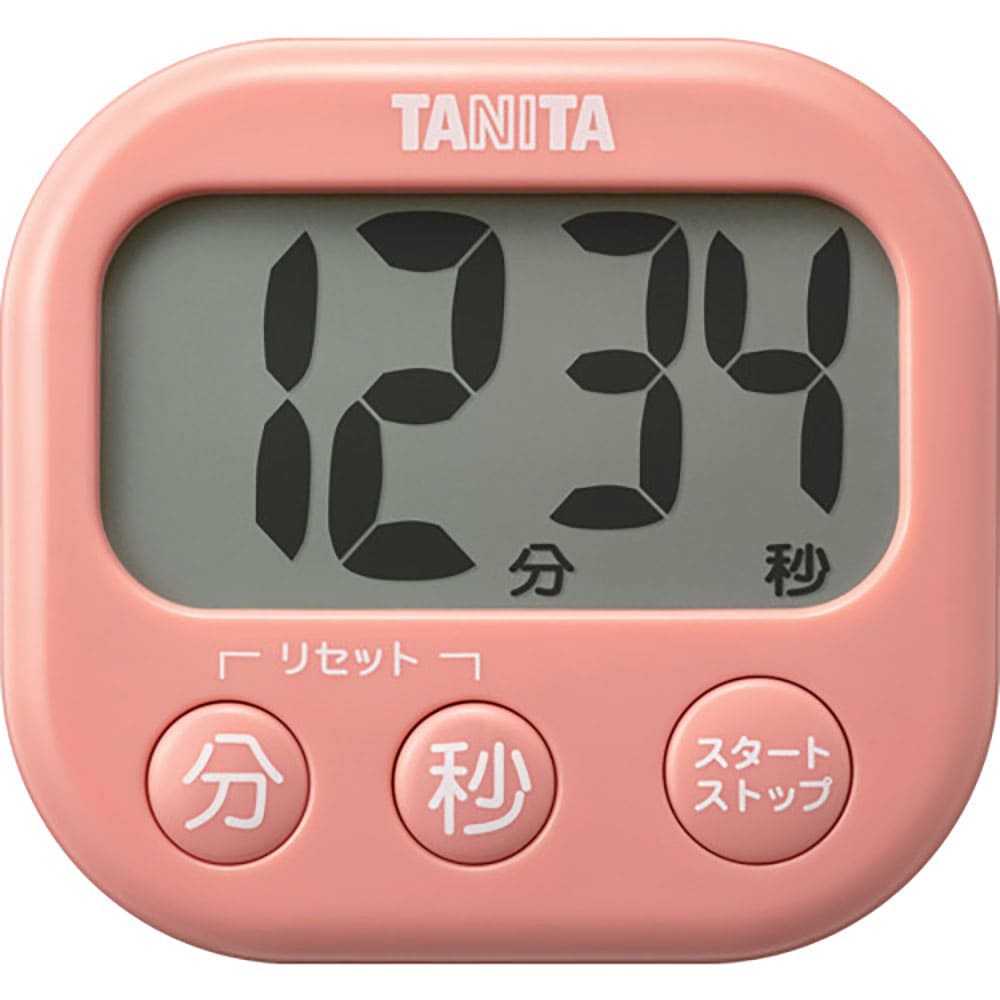 ＴＡＮＩＴＡ　抗菌でか見えタイマー　ＴＤ－４２９－ＰＫ　ＴＤ－４２９－ＰＫ＿