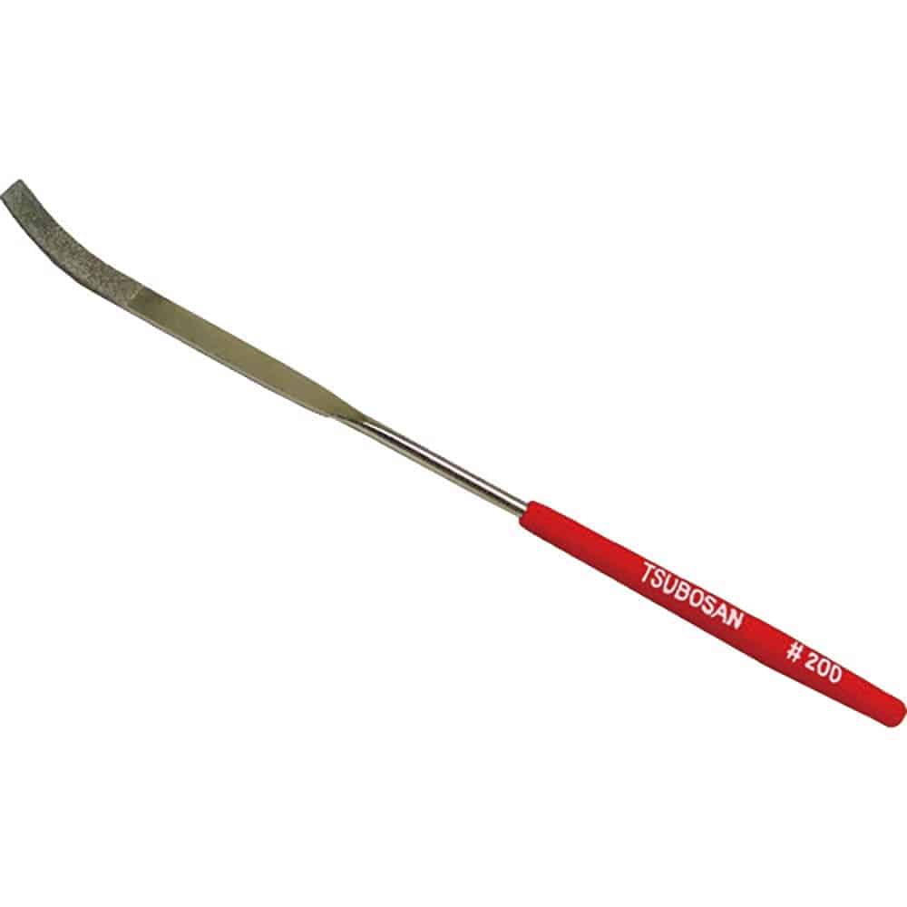 ツボサン　ダイヤモンドヤスリ　片コテ　平　＃２００　ＴＤＨＩ２０Ｊ＿