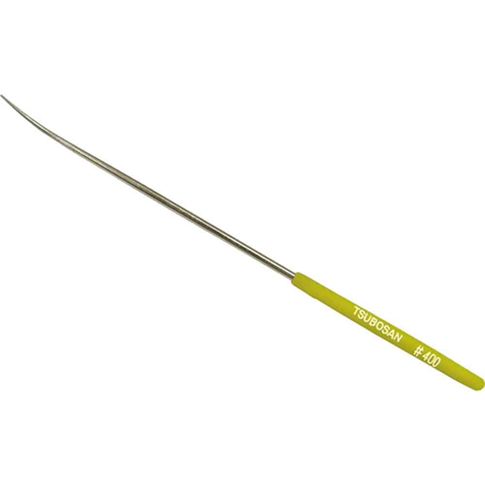 ツボサン　ダイヤモンドヤスリ　片コテ　丸　＃４００　ＴＤＭＡ４０Ｊ＿