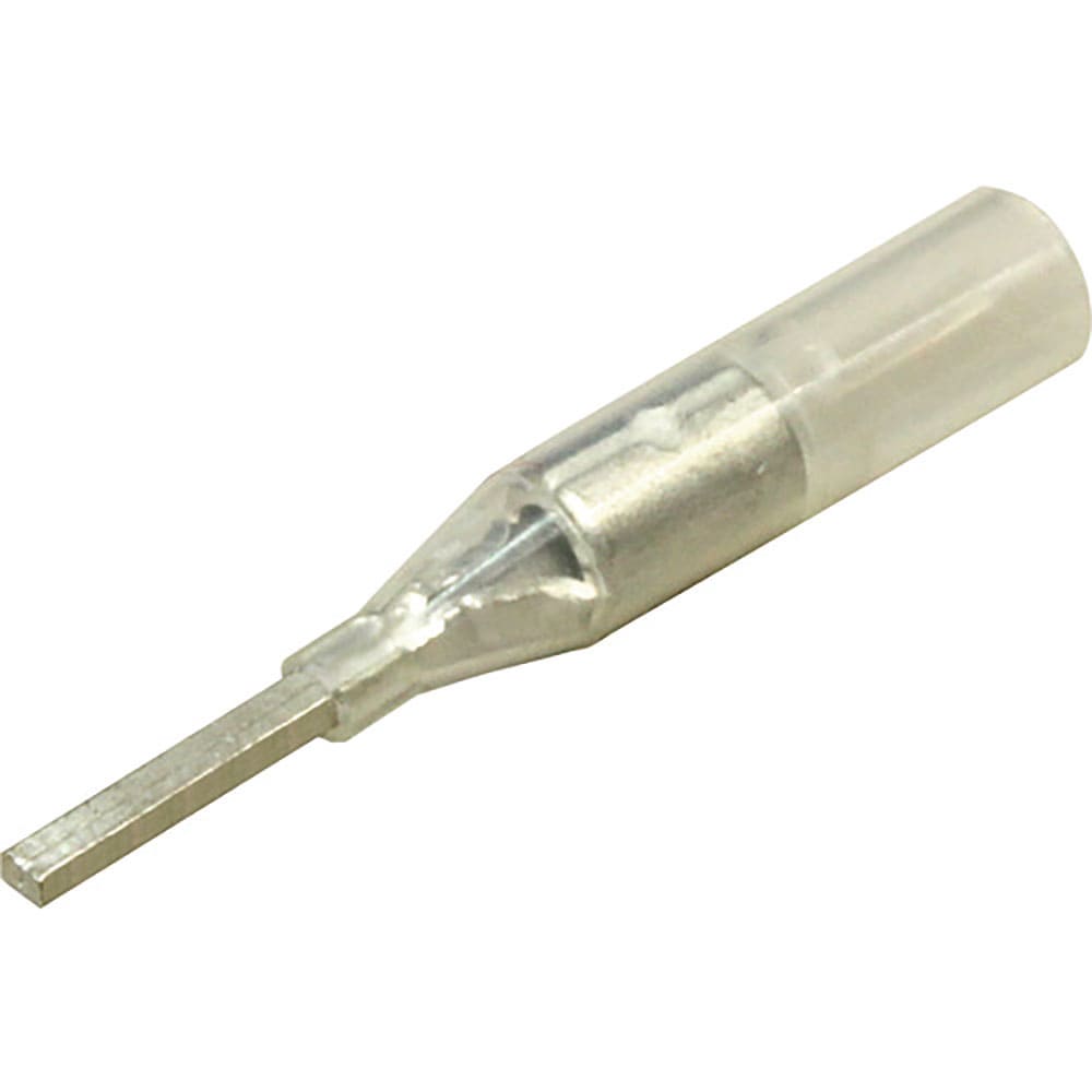 ニチフ　絶縁被覆付圧着端子　ＴＣ形（１００Ｐ）　透明　Ｂ１．１×０．８ｍｍ　ｌ６ｍｍ　ＴＧＮ　ＴＣ＿