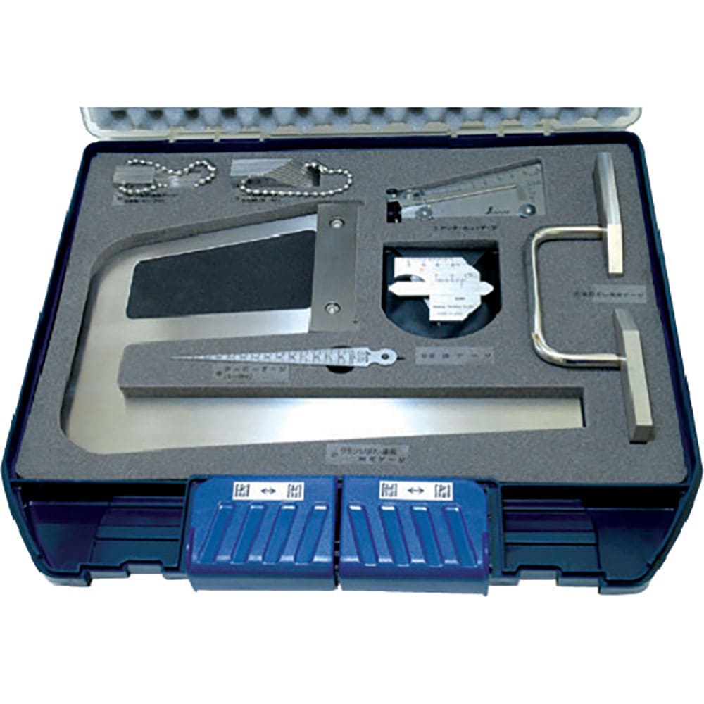 シンワ　鉄骨精度測定器具　７点セット　ＴＫＳ－７＿