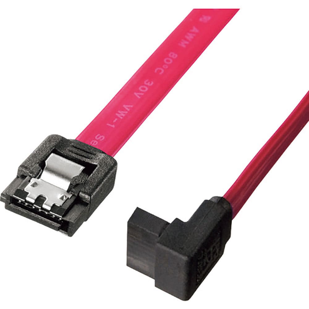 ＳＡＮＷＡ　上Ｌ型シリアルＡＴＡ３ケーブル　ＴＫ－ＳＡＴＡ３－０３ＵＬ＿