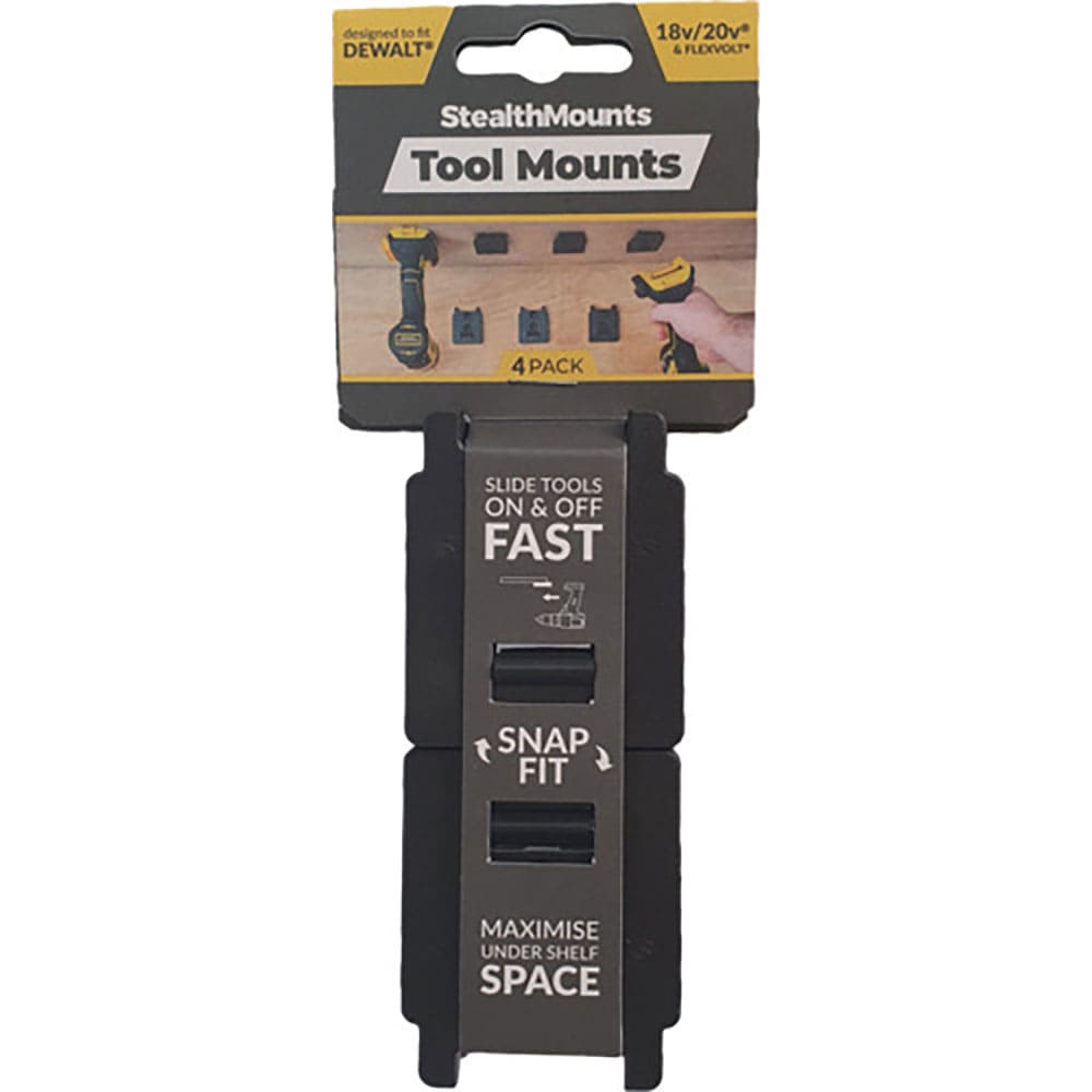 ステルスマウント　ツールマウントデウォルトＸＲ用ステルスマウント（４個入り）ブラック　ＴＭ－ＤＷ１＿