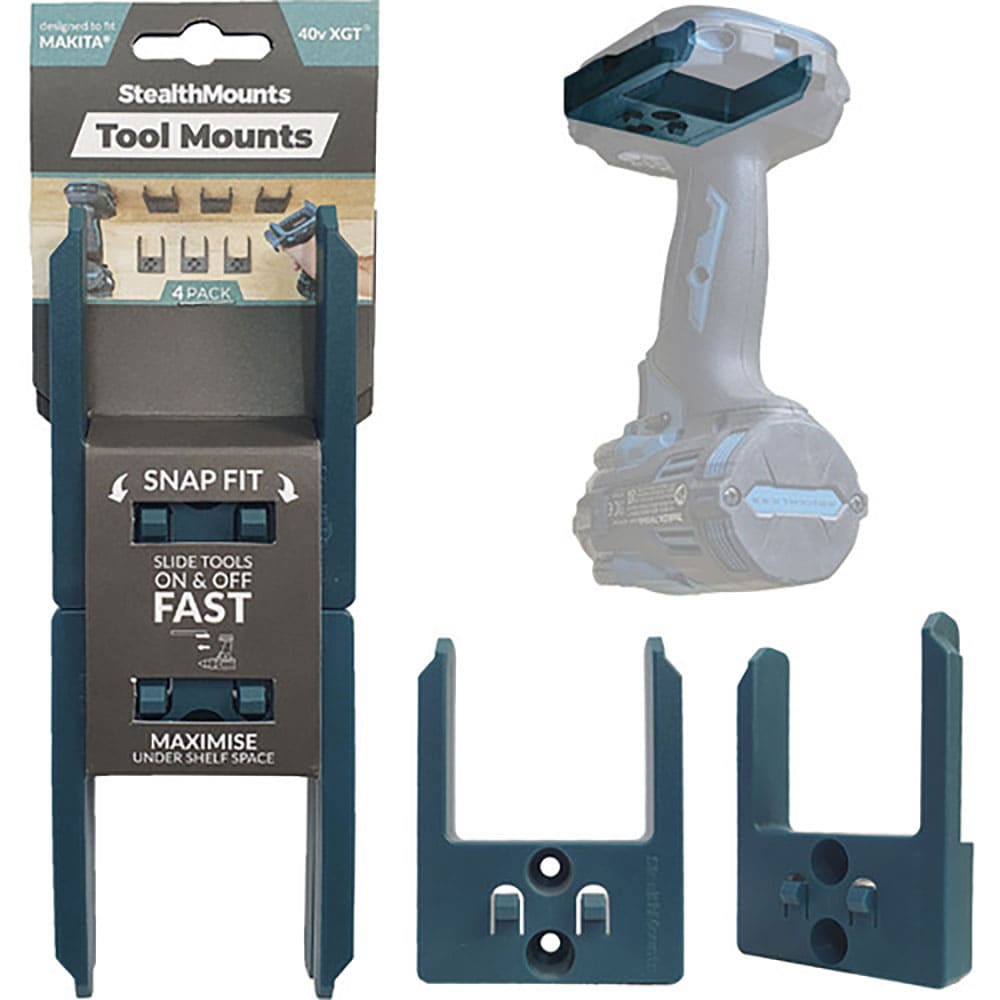ステルスマウント　ツールマウントマキタ４０ＶＭＡＸ（４個入り）ブルー　ＴＭ－ＭＫ４０－ＢＬＵ－４＿