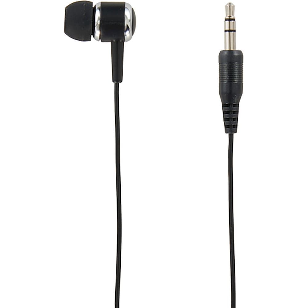 ＹＡＺＡＷＡ　カナル型片耳イヤホン１Ｍステレオプラグブラック　ＴＭＳ１０６１ＢＫ＿