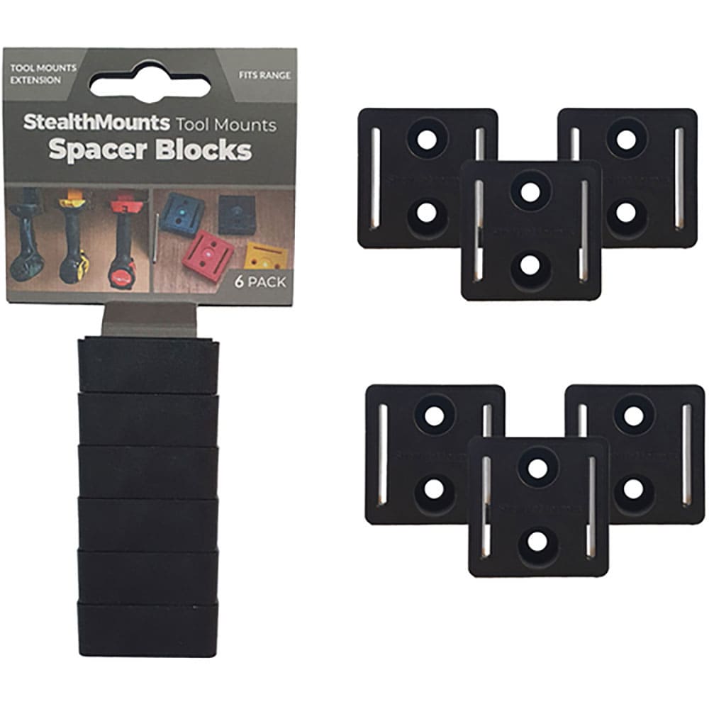 ステルスマウント　ツールマウントスペーサーブロック（６個入り）ブラック　ＴＭＳＰＡＣＥ－ＢＬＫ－６＿