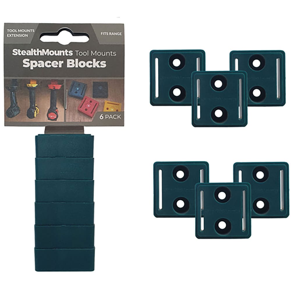 ステルスマウント　ツールマウントスペーサーブロック（６個入り）ブルー　ＴＭＳＰＡＣＥ－ＢＬＵ－６＿
