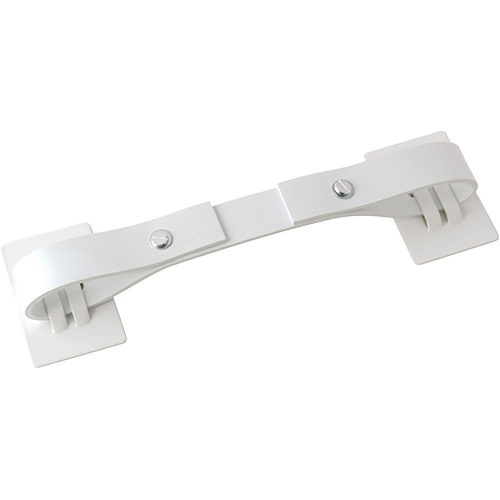 ティーエフサービス　転倒防止粘着金具　ティープレート冷蔵庫用　両端粘着固定　ホワイト　２個入　強度＿