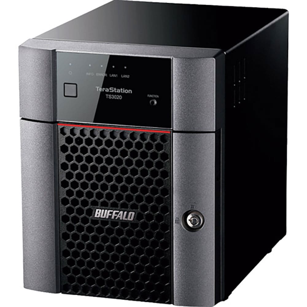 ＢＵＦＦＡＬＯ　ＴｅｒａＳｔａｔｉｏｎ　ＴＳ３４２０ＤＮシリーズ　４ベイデスクトップＮＡＳ　８ＴＢ＿