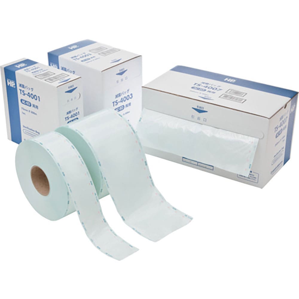 日油技研　滅菌バッグ　オートクレーブ　滅菌／ＥＯガス滅菌　両用バッグ　ロールタイプ　ＴＳ－４００８＿