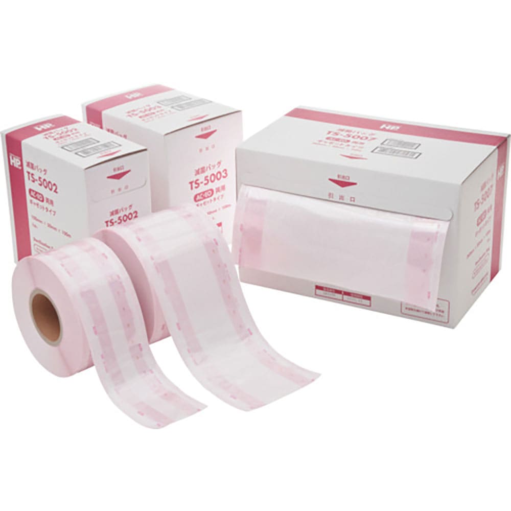 日油技研　滅菌バッグ　オートクレーブ　滅菌／ＥＯガス滅菌　両用バッグ　ロールタイプ　ＴＳ－５００６＿